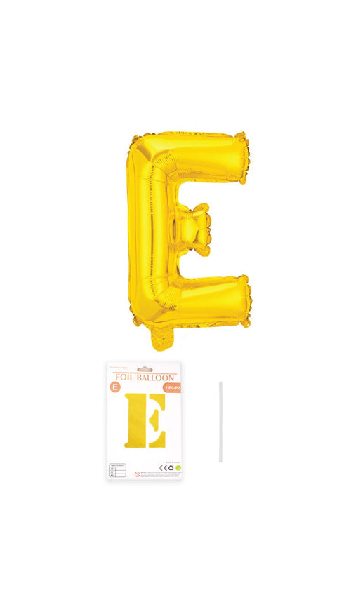 32 Inch Foil Letter Balloon (Silver / Gold / Rose Pink)
