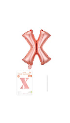 32 Inch Foil Letter Balloon (Silver / Gold / Rose Pink)