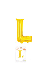 32 Inch Foil Letter Balloon (Silver / Gold / Rose Pink)
