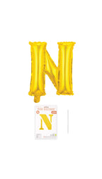 32 Inch Foil Letter Balloon (Silver / Gold / Rose Pink)