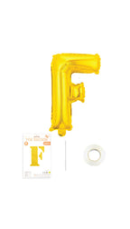 32 Inch Foil Letter Balloon (Silver / Gold / Rose Pink)