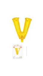 32 Inch Foil Letter Balloon (Silver / Gold / Rose Pink)
