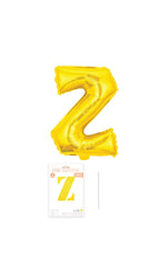 32 Inch Foil Letter Balloon (Silver / Gold / Rose Pink)