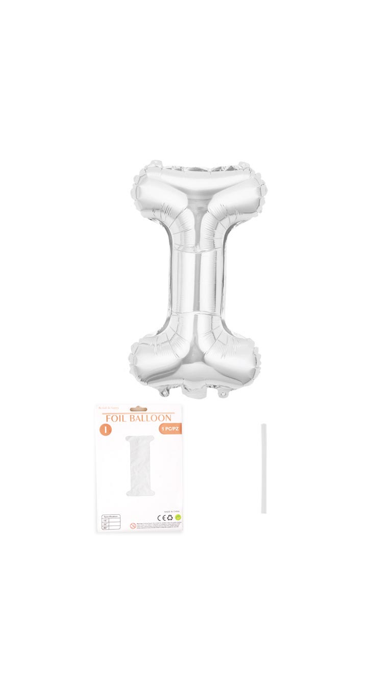 32 Inch Foil Letter Balloon (Silver / Gold / Rose Pink)