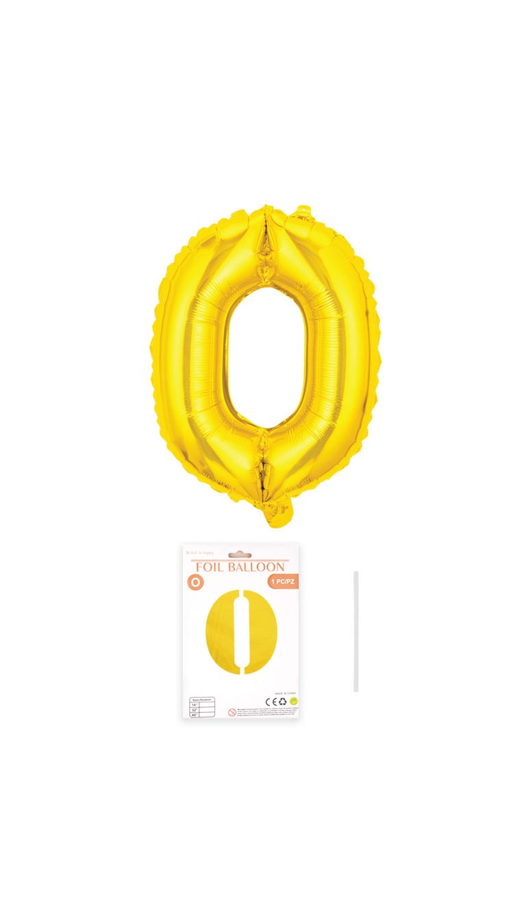 32 Inch Foil Letter Balloon (Silver / Gold / Rose Pink)