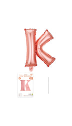 32 Inch Foil Letter Balloon (Silver / Gold / Rose Pink)