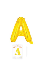 32 Inch Foil Letter Balloon (Silver / Gold / Rose Pink)