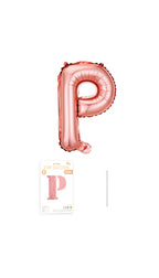 32 Inch Foil Letter Balloon (Silver / Gold / Rose Pink)