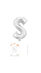 32 Inch Foil Letter Balloon (Silver / Gold / Rose Pink)