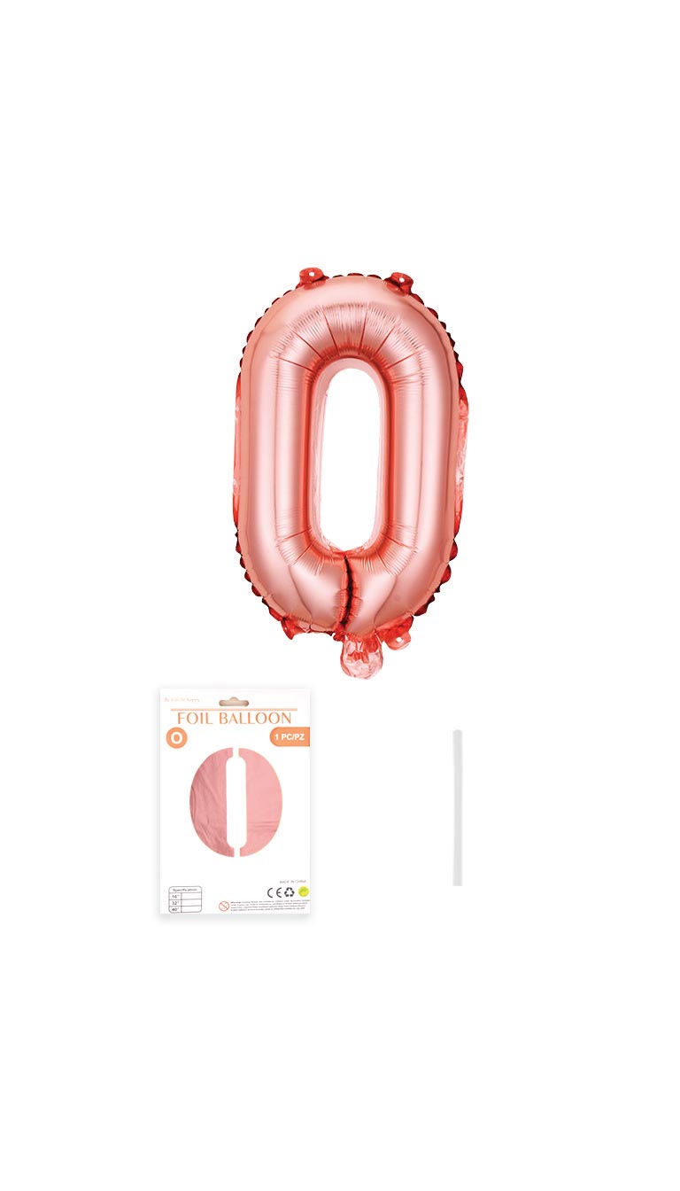 32 Inch Foil Letter Balloon (Silver / Gold / Rose Pink)