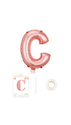 32 Inch Foil Letter Balloon (Silver / Gold / Rose Pink)