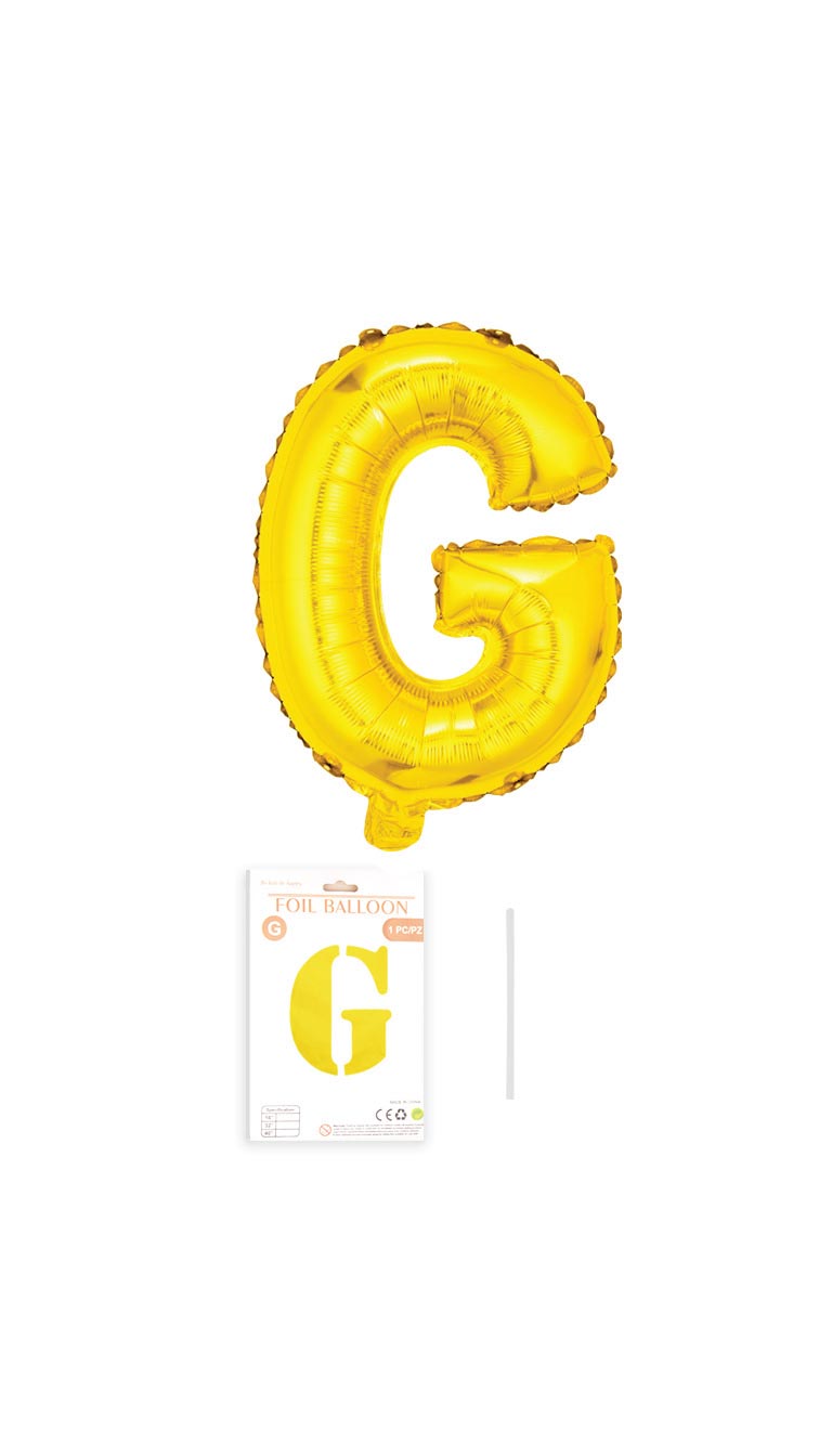 32 Inch Foil Letter Balloon (Silver / Gold / Rose Pink)