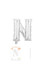 32 Inch Foil Letter Balloon (Silver / Gold / Rose Pink)