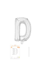 32 Inch Foil Letter Balloon (Silver / Gold / Rose Pink)