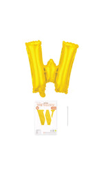 32 Inch Foil Letter Balloon (Silver / Gold / Rose Pink)