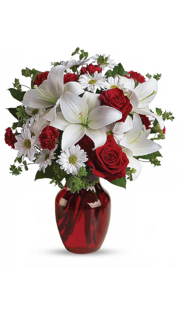 Be My Love Bouquet with Red Roses