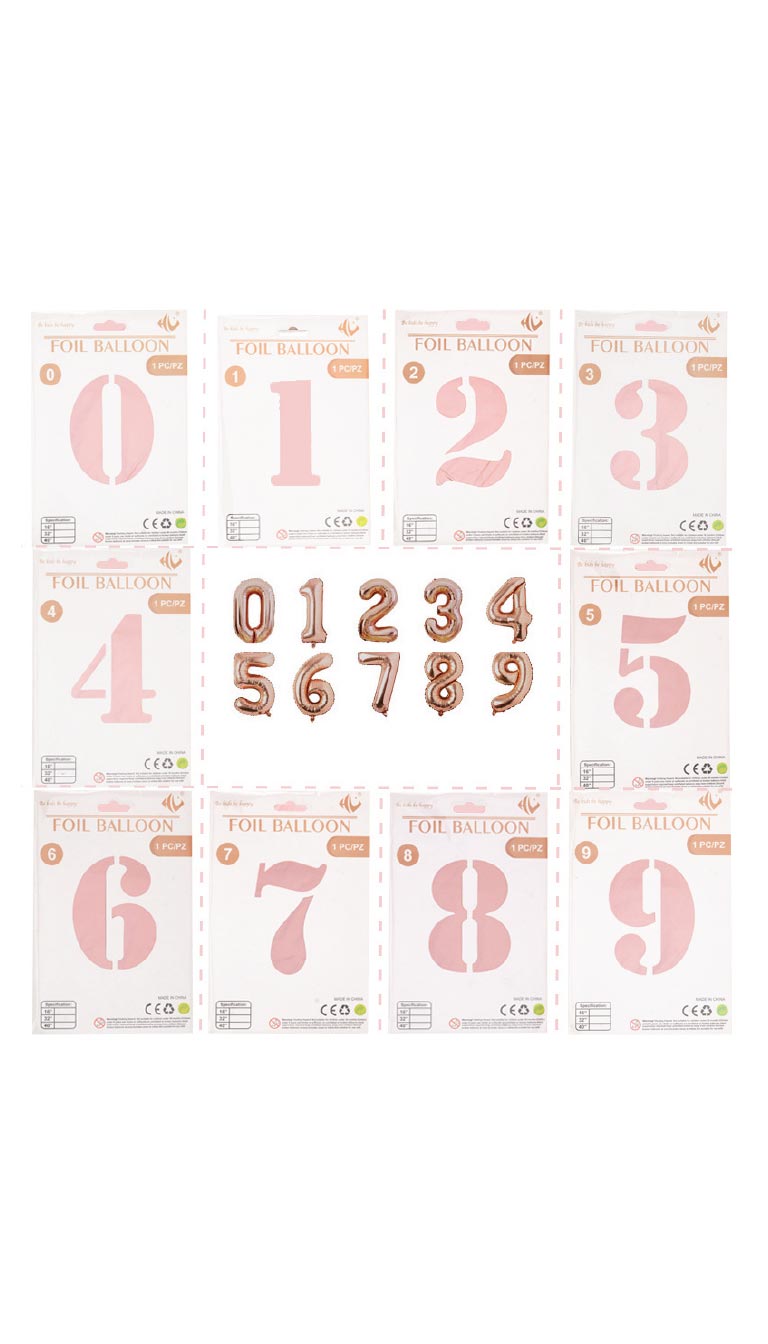 Foil Number Balloon_32in_0-9